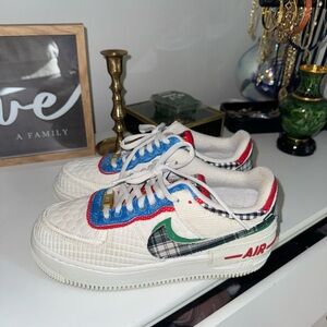 Nike Air Force 1 Low Shadow Plaid